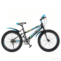 Vélo de montagne pour enfants 20/24 pouces, pour garçons et filles, léger, tout-terrain, avec fourche à suspension, pour les enfants de 8 ans, sans roues d'apprentissage