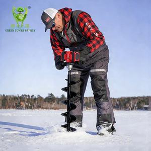 Perceuse <span class=keywords><strong>électrique</strong></span> à glace et à terre, <span class=keywords><strong>tarière</strong></span>, outil de jardinage, perceuse à glace pour la pêche - Product Image 2