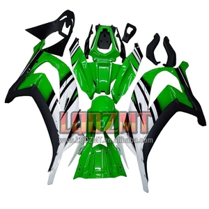 Corps d'injection pour KAWASAKI <span class=keywords><strong>NINJA</strong></span> ZX-10R <span class=keywords><strong>Shark</strong></span> Green ZX10R 16 17 18 19 20 54LQ.133 ZX 10R 1000 2016 2017 2018 2019 2020 Carénage - Product Image 4