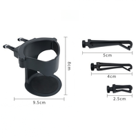 Support universel pour gobelets de voiture, porte-boissons, support de cendrier suspendu pour grille d'aération, accessoire automobile multifonctionnel, vente en gros
