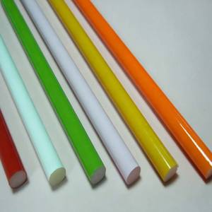 Tige en PRV pultrudé haute flexibilité, 6 mm, en fibre de verre, pour support d'arbres, artisanat DIY et piquets de jardin - Product Image 1