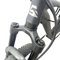 Vélo tout-terrain SpiritX 29 pouces en alliage d'aluminium, capacité de charge de 150 kg, 10 vitesses, frein à disque, cadre léger, fourche pneumatique