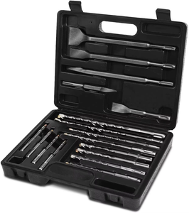Juego de brocas de martillo rotativo y cincel SDS-Plus de 17 piezas - Product Image 3
