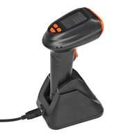 Lecteur de codes-barres mains libres TAD10BG avec base, lecteur de codes-barres 1D sans fil BT pour la vente au détail, l'entrepôt et la logistique