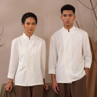 Zen Mori Restaurant – Vêtement léger et respirant à coupe ample et simple, conçu pour l'été de l'Asie du Sud-Est, alliant esthétique sauvage et zen.