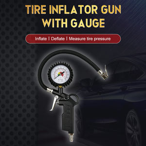 0-12 Bar diyafram basınç göstergeleri göstergesi ile yüksek kalite hava pompası <span class=keywords><strong>Atv</strong></span> lastiği şişirme tabancası - Product Image 2