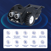 ACEBOTT Kit de Coche Robótico Inteligente ESP32 para Arduino, con Control por Voz AI y Bluetooth WiFi, Juguete Educativo de Programación para Niños
