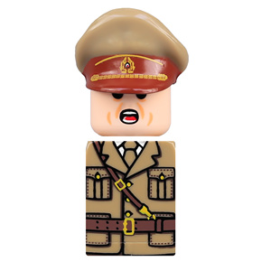 MOC WW2 militari soldati tedeschi ufficiale Mini <span class=keywords><strong>Action</strong></span> <span class=keywords><strong>figure</strong></span> mattoncini mattoncini - Product Image 3