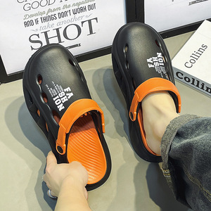 Men's EVA <b>Slide</b> Sandals Open Toe Breathable Casual Summer Outdoor Shoes With Adjustable Strap Soft Sole Comfortable Walking - Product Image 2