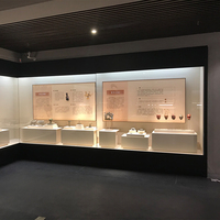 Vitrines professionnelles pour musées et salles d'exposition