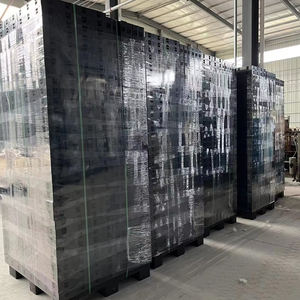 Coffrage mural en plastique PP noir de 1,2 m/3,9 pi pour colonnes en béton, prix abordable, personnalisable selon le design - Product Image 4