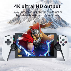 Consola Portátil de Videojuegos con Pantalla Grande de 7.1 Pulgadas M28, Sistema Linux, Compatible con <span class=keywords><strong>PS2</strong></span> y Emulador de <span class=keywords><strong>PS2</strong></span> - Product Image 4