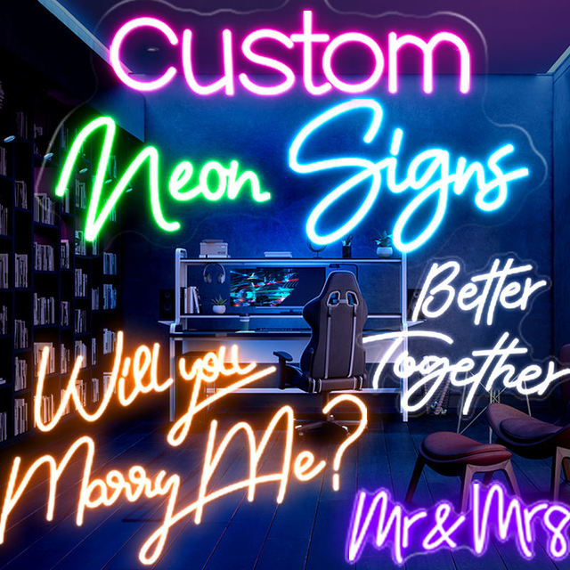 Drop Shipping Custom Business Logo and Custom Text Name LED Neon Sign Neon Flex Led Neon Light Sign Led Logo