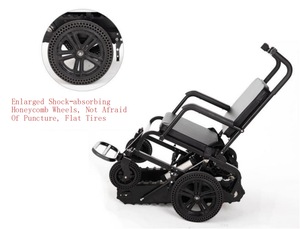 油圧式タンククローラー搭載 スマートクローラークライマー 折りたたみ式電動車椅子 ブラシレスモーター 階段昇降式電動車椅子 - Product Image 6