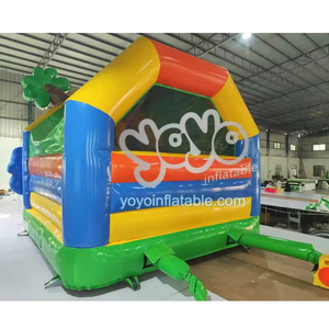 Château gonflable commercial pour enfants et adultes, trampoline gonflable, château sauteur avec toboggan, à vendre - Product Image 3