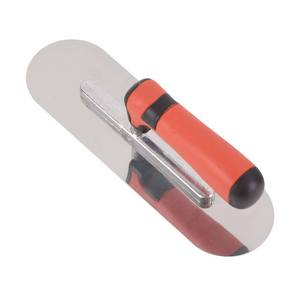 Stainless Steel Round Cornered Industrial Grade Trowel 10 Inch Toothed Putty Knife Rendering Trowel Concrete <b>Tools</b> - Product Image 5