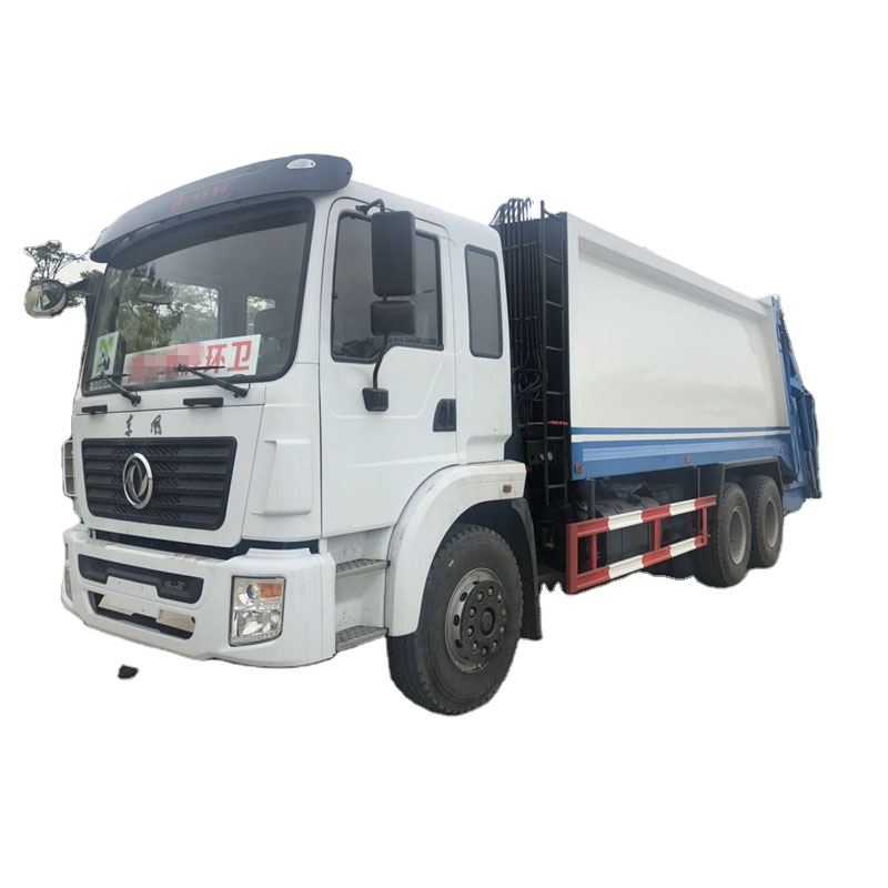 4x2 задний погрузчик, передача отходов, муниципальный гигиенический Грузовик 15 тонн для уплотнения мусора