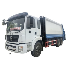 Camión compactador de basura de <span class=keywords><strong>15</strong></span> toneladas de Saneamiento Municipal de transferencia de residuos de cargador trasero 4x2 - Product Image 1