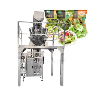 ORME sebze salata otomatik Berry turşu ıslak gıda ağırlık doldurun ve çanta fasulye filizi paketi makinesi