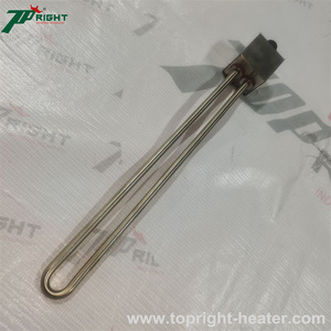 Réchauffeur <span class=keywords><strong>d</strong></span>'immersion de tige de tube inoxydable tubulaire liquide <span class=keywords><strong>d</strong></span>'huile de résistance de chauffage électrique de 3 phases avec le fil - Product Image 4
