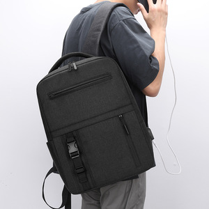 Cross-border Southeast Asiansourced computer <b>backpack</b> with USB charging, <b>mens</b> business customization <b>backpack</b>-ready stock with - Product Image 1