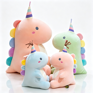 Peluche Drago Unicorno 25-50cm, Giocattoli Imbottiti <span class=keywords><strong>Arcobaleno</strong></span> all'Ingrosso - Product Image 1