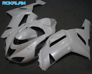 Carenados Blancos Perla para <span class=keywords><strong>Kawasaki</strong></span> <span class=keywords><strong>Ninja</strong></span> ZX-6R 2007 <span class=keywords><strong>2008</strong></span>, Carrocería <span class=keywords><strong>ZX6R</strong></span> <span class=keywords><strong>636</strong></span> 07 08 ZX636, Piezas de Repuesto ABS - Product Image 1
