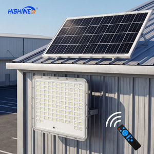 Lampe de <span class=keywords><strong>projecteur</strong></span> et d'éclairage LED <span class=keywords><strong>solaire</strong></span> intégrée moderne personnalisée Hishine pour l'utilisation en extérieur dans le jardin, éclairage de rue - Product Image 1