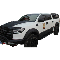 Auvent de camionnette en acier au manganèse avec verrouillage manuel, auvent 4x4 étanche pour Toyota Hilux 5ft 6ft, fourniture d'usine OEM