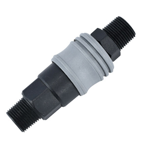 Liyuan <b>Quick</b> Coupler Plastic Steel M10x1 Male Female Pneumatic Air Compressor <b>Connector</b> - Product Image 1