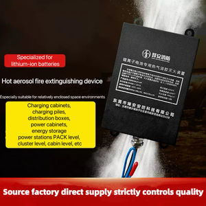 بطارية ليثيوم معتمدة من CE طفاية حريق ذكية طفاية حريق خضراء بطارية ليثيوم أيون كهربائية مركبة أوتوماتيكية - Product Image 2