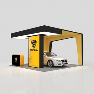 Attrezzature per stand espositivi espositivi espositivi personalizzati da 20x20 piedi - Product Image 1