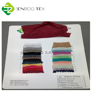 Tissu tricoté uni 100 % <span class=keywords><strong>lin</strong></span> durable, <span class=keywords><strong>teinture</strong></span> écologique pour t-shirts, robes et textiles de maison pour garçons et filles - Product Image 2