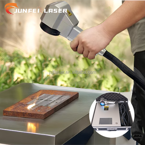 JUNFEI Nuova Macchina <span class=keywords><strong>per</strong></span> Pulizia <span class=keywords><strong>Laser</strong></span> a Fibra Portatile 3-in-1 100W/200W <span class=keywords><strong>per</strong></span> Acciaio Inox, Alluminio, Metallo, Legno, Pietra, Facile Utilizzo - Product Image 5