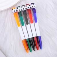 Sports Theme Soccer <strong>Top</strong> Design Ballpoint <strong>Pen</strong> 1.0mm Writing <strong>Pen</strong> Wholesale for Advertising Promotion