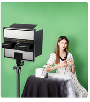 Kit professionnel Rechargeable Streaming 75 bicolore Portable salle vidéo Photo Studio photographie éclairage Led pour Studio