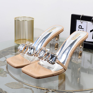Nouveaux talons tendance avec strass pour femmes élégantes - Product Image 6