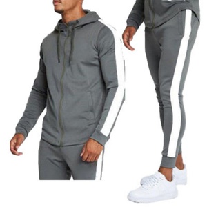 Sudaderas con Capucha y Pantalones Deportivos Personalizados para Entrenamiento y Jogging, Traje Deportivo Informal para Hombre - Product Image 1