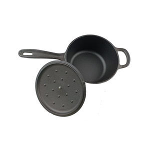 Cast Iron Milk <b>Pot</b> <b>Small</b> Tapered Type Uncoated For Baby And Toddlers Heating Milk Cooking Single Serving Stew <b>Pot</b> - Product Image 5