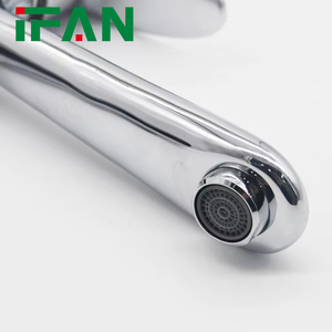 <span class=keywords><strong>Robinet</strong></span> de lavabo IFAN professionnel à valve céramique, eau chaude et froide, monotrou, haut, mélangeur simple - Product Image 3