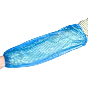 批发便宜的一次性pe塑料套袖，pp无纺布一次性防水臂套套