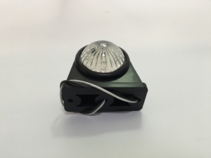 Lampe d'avertissement de circulation arrière à LED rouge, blanc clair, pour remorque de camion. - Product Image 2