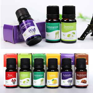 Aromatherapie Essentiële Oliën Set (Top 6 Packs), Water Oplosbare-Rose, Lavendel, Citroen, pepermunt, Citroengras, Sandelhout, - Product Image 3