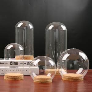 La vie éternelle fleur poussière <span class=keywords><strong>verre</strong></span> couverture argile polymère poterie <span class=keywords><strong>laine</strong></span> feutre figure main liège bouteille - Product Image 1