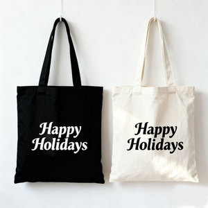 Túi đeo vai hình nấm Harajuku in theo yêu cầu YASEN, túi mua sắm bằng vải canvas, thời trang, giản dị, chất liệu cotton, màu đen - Product Image 3