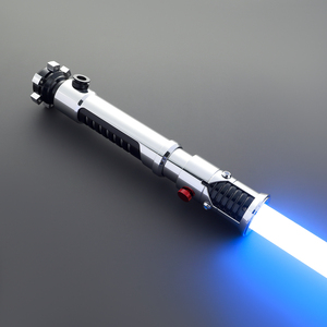 Sable de luz inspirado en <span class=keywords><strong>Kenobi</strong></span> de Nexusaber, empuñadura metálica, LED recargable, hoja Neopixel con flash, bloqueo FOC, resistente para duelos, control por aplicación. - Product Image 6