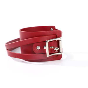 Menottes en cuir deux-en-un pour adultes, sangles de retenue réglables, équipement SM étanche et sûr, accessoires de jeu de rôle romantiques pour la chambre à coucher - Product Image 6