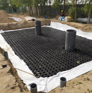 Module de réservoir de rétention et d'atténuation des eaux pluviales 60t/m², caisses de drainage pour sous-parking, allées piétonnes et passerelles, prix bas - Product Image 5