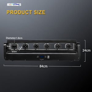 Projecteur laser RGB SHEHDS 3000mW DMX512 ILDA avec contrôle d'animation, tête mobile, laser DJ pour discothèque, mariage, scène - Product Image 3