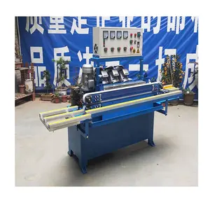 Straight line bevel crystal steel door glass straight line trimming equipment cabinet door glass chamfering machine